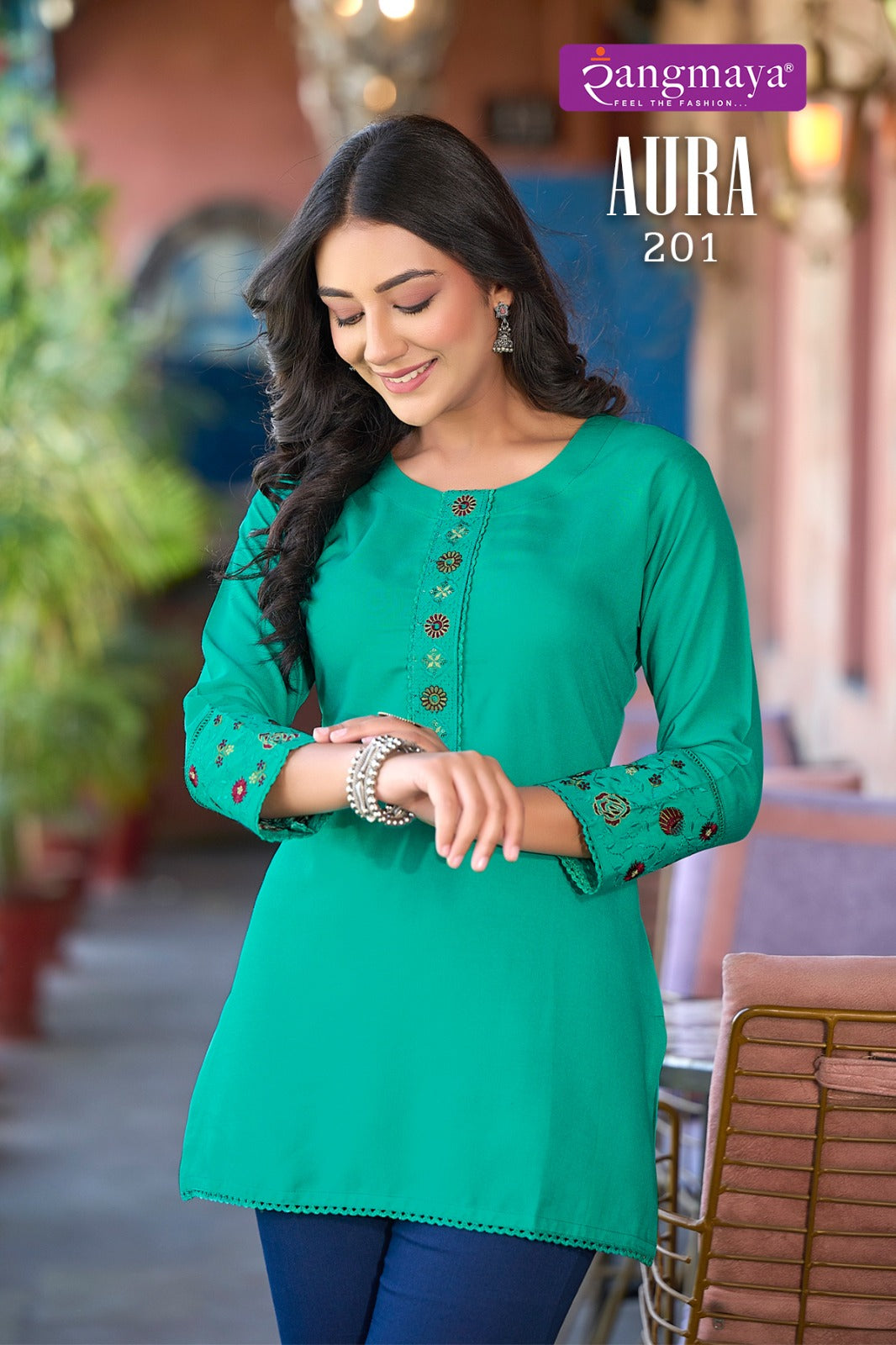SHORT TOPS- DAILY WEAR (AURA )
