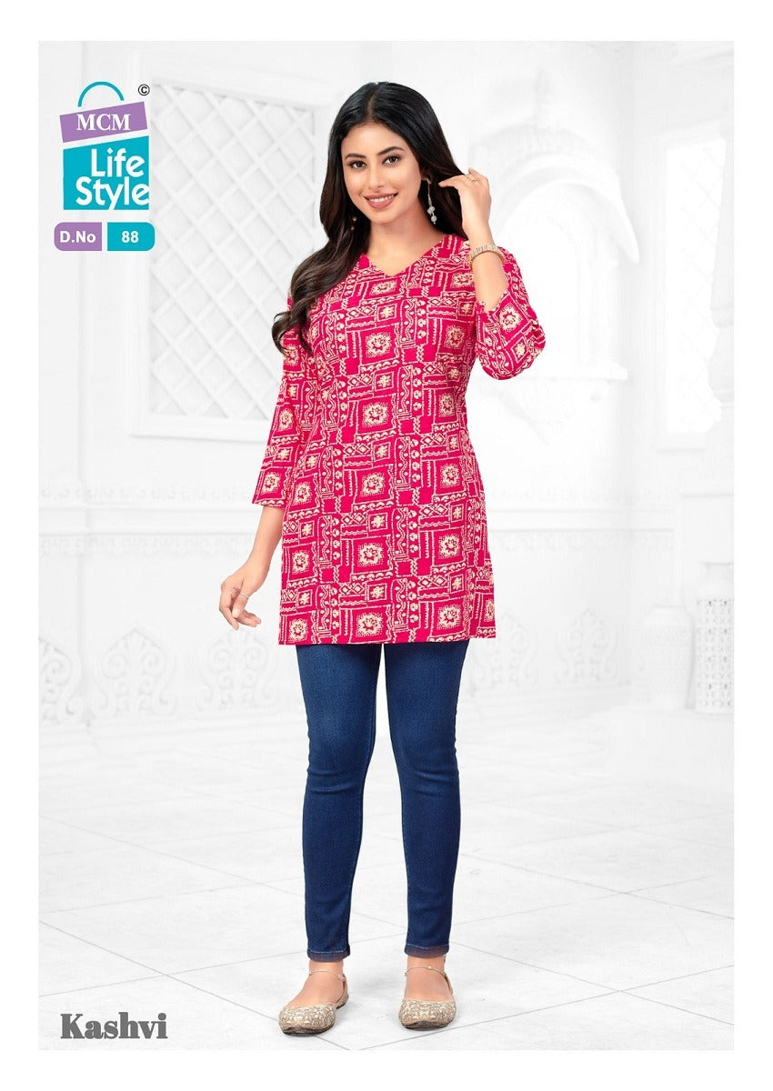 Short Tops- MCM Kashvi Daily Wear Kurtis