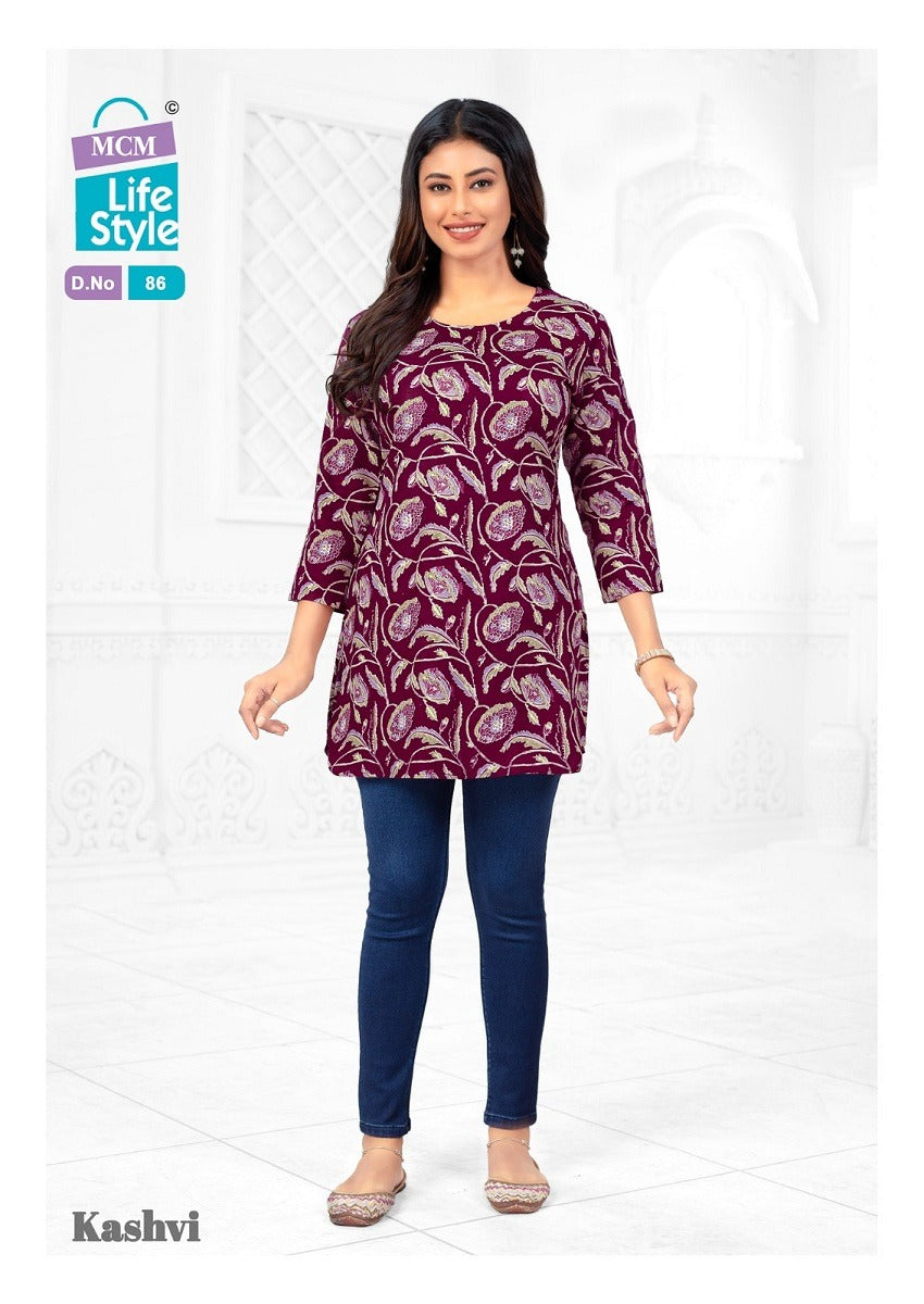 Short Tops- MCM Kashvi Daily Wear Kurtis