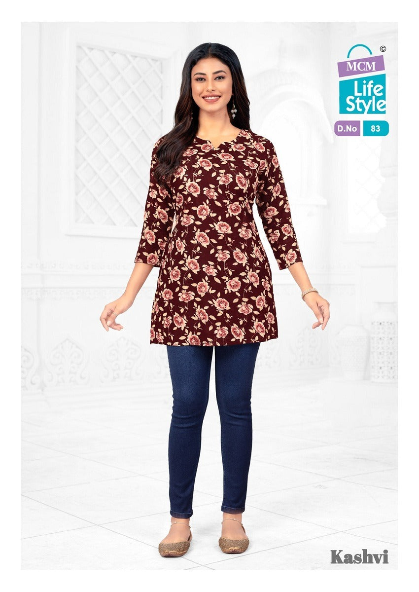 Short Tops- MCM Kashvi Daily Wear Kurtis