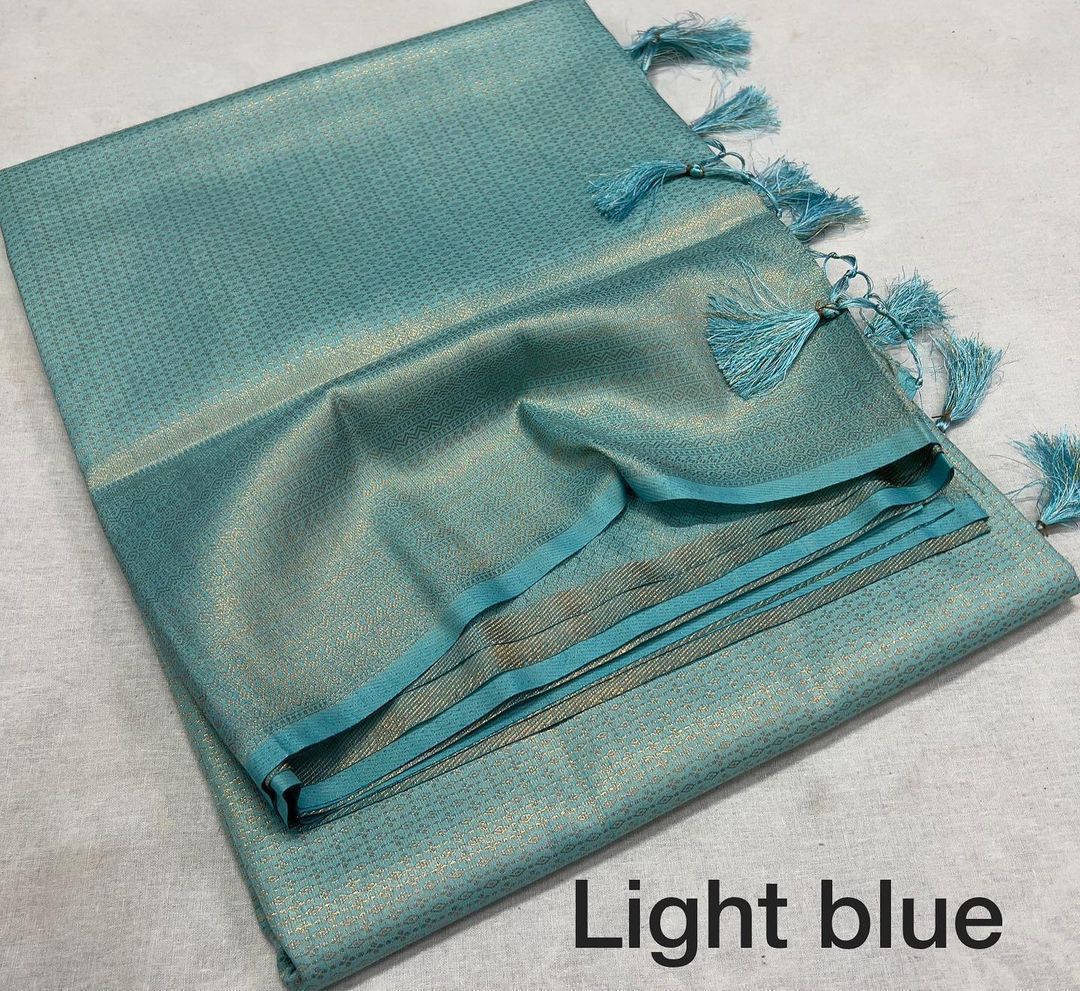 Kubera Pattu Silk Saree Rich Pallu & Brocade Kubera Silk Blouse !