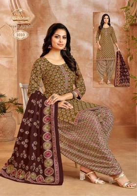 PATTIYALA SUIT - Miss World Super Ajrakh 3PCS