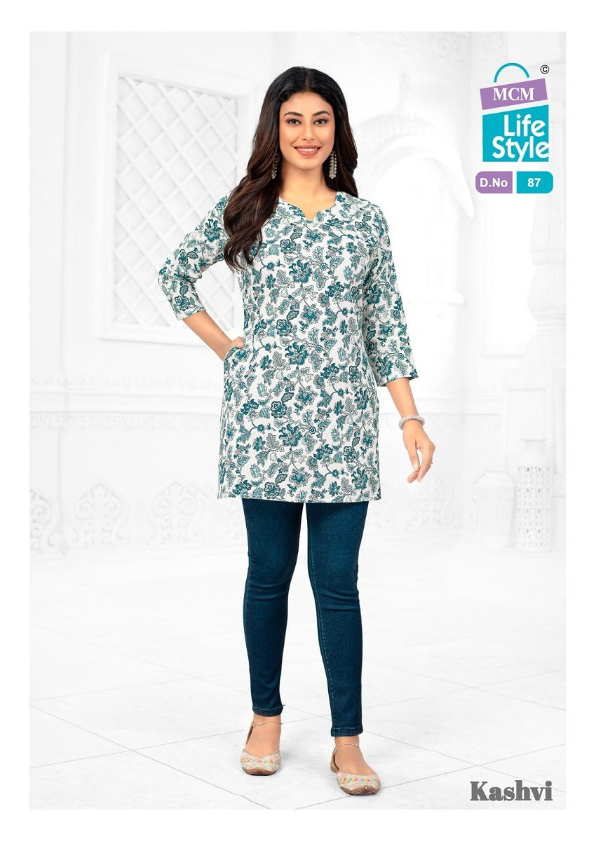 Short Tops- MCM Kashvi Daily Wear Kurtis