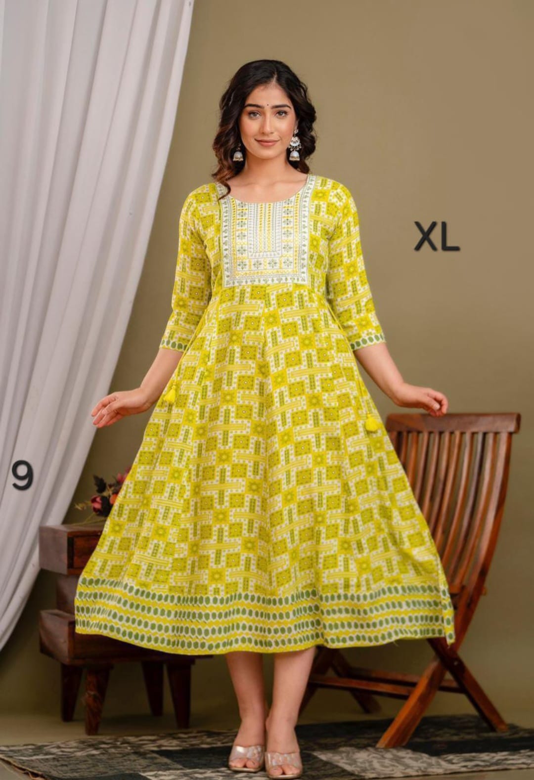 JAIPUR COTTON Anarkali Kurtis Daily wear