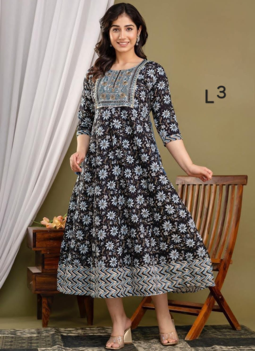 JAIPUR COTTON Anarkali Kurtis Daily wear