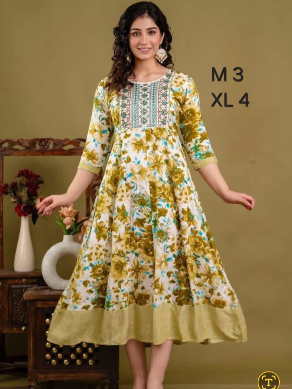 JAIPUR COTTON Anarkali Kurtis Daily wear