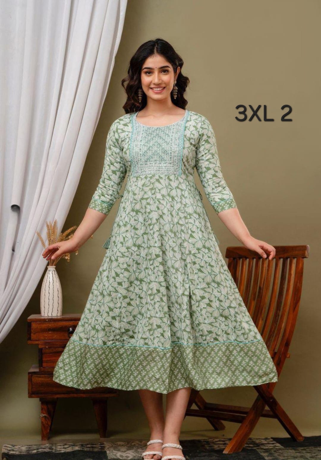 JAIPUR COTTON Anarkali Kurtis Daily wear