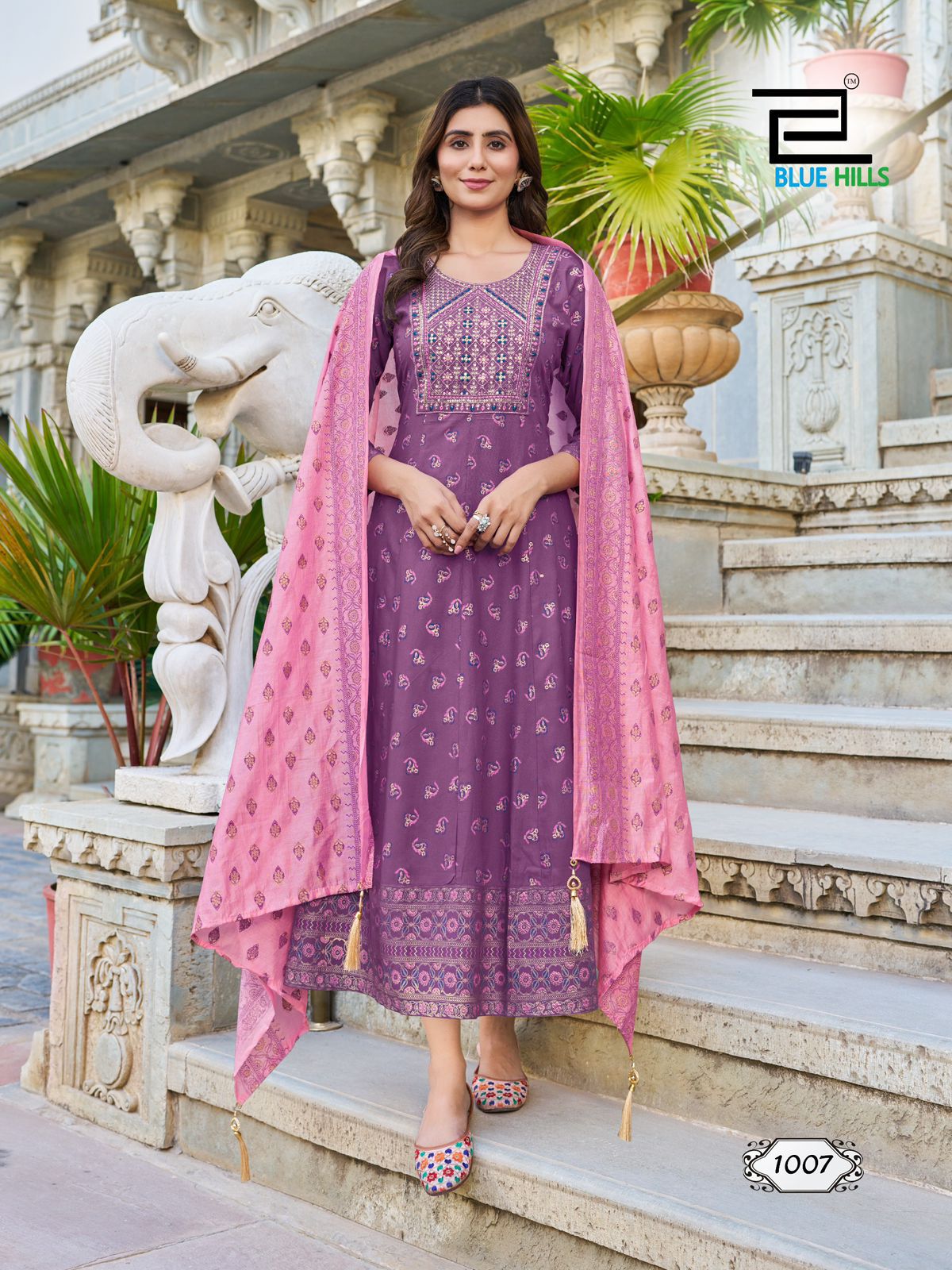 KURTI - Ritu Special Long Anarkali Gown 3PCS