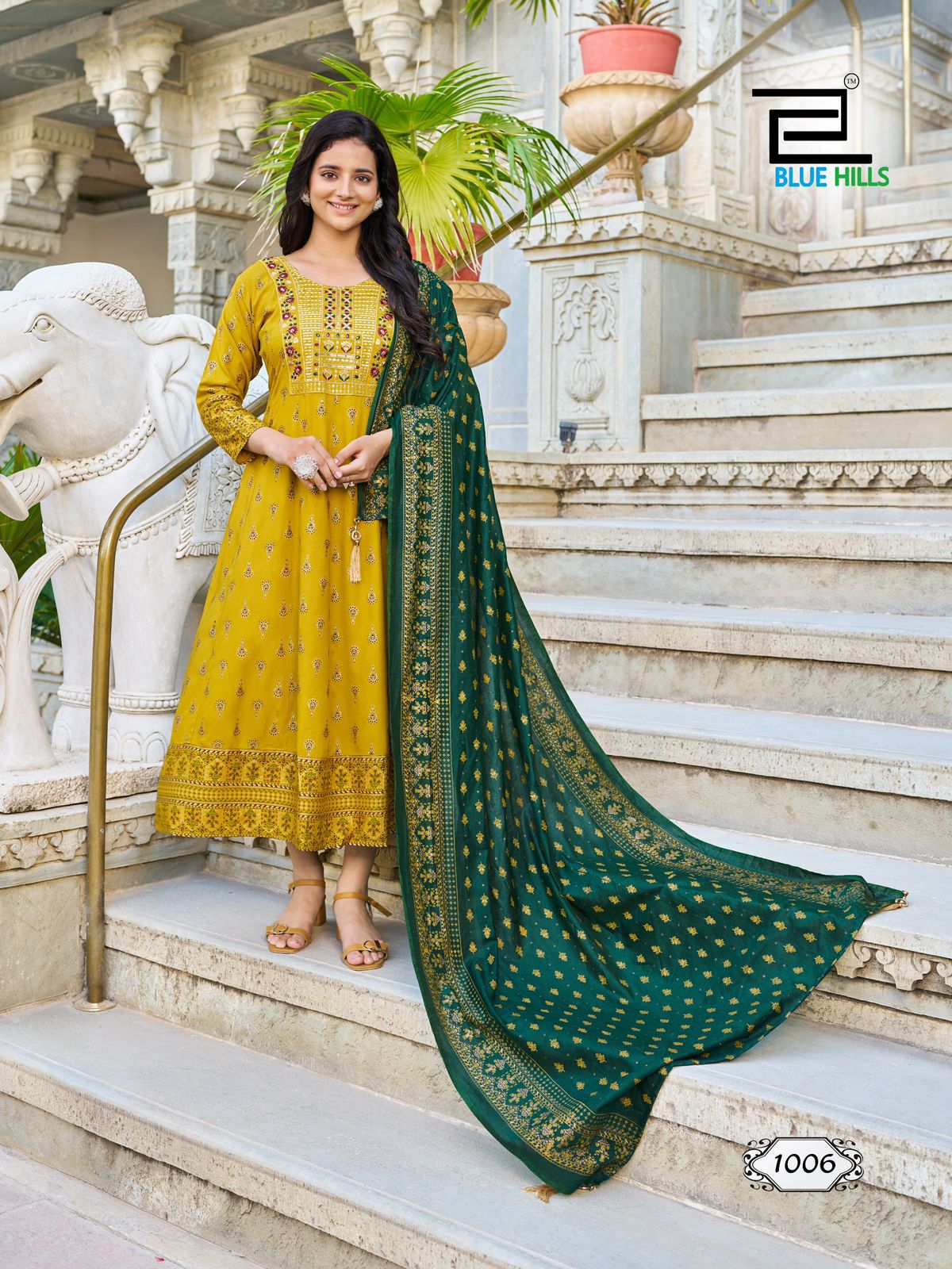 KURTI - Ritu Special Long Anarkali Gown 3PCS