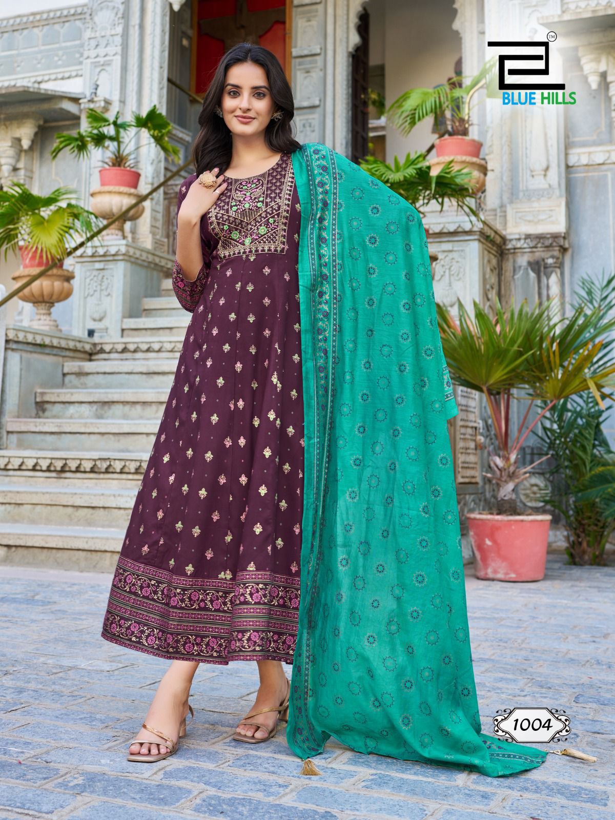 KURTI - Ritu Special Long Anarkali Gown 3PCS