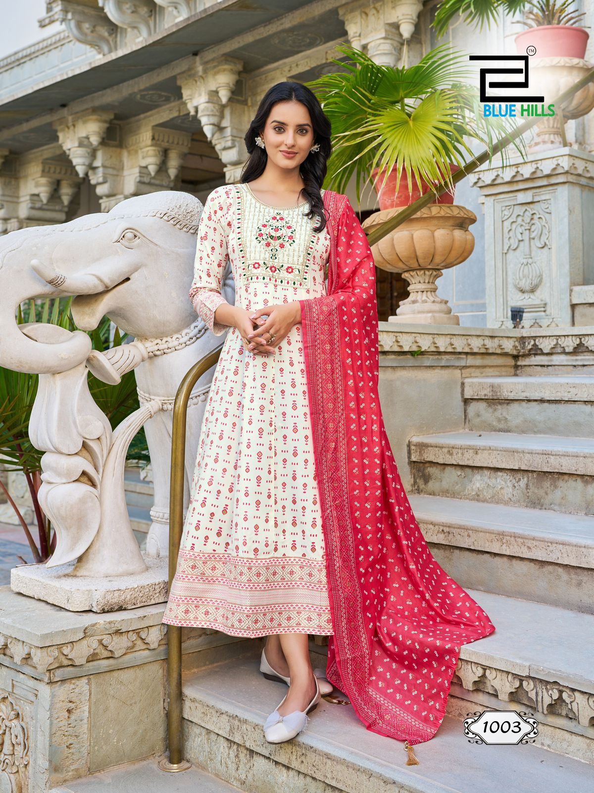 KURTI - Ritu Special Long Anarkali Gown 3PCS