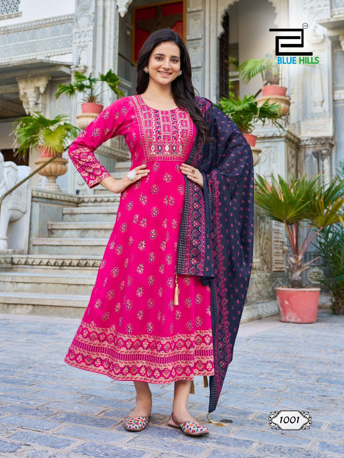 KURTI - Ritu Special Long Anarkali Gown 3PCS